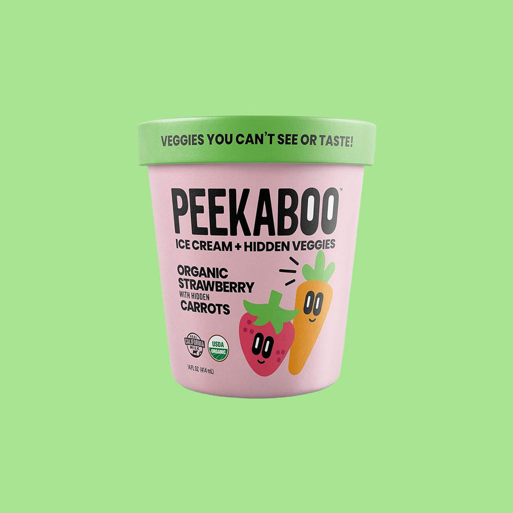 Strawberry Organic Ice Cream