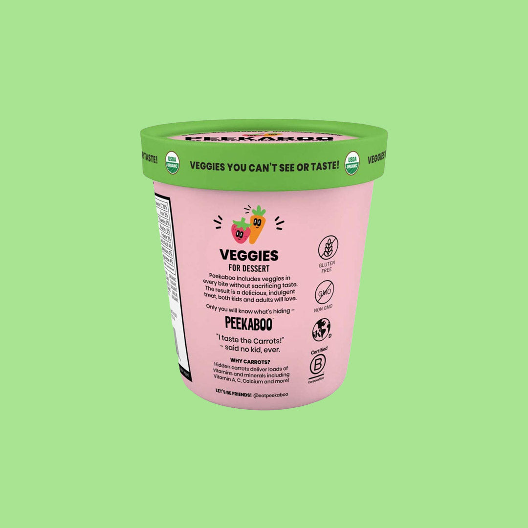 Strawberry Organic Ice Cream
